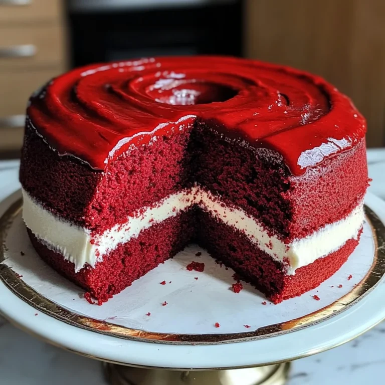 Red Velvet Pound Cake with Cream Cheese Glaze