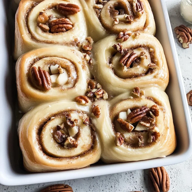 Soft-Baked Apple Cinnamon Rolls